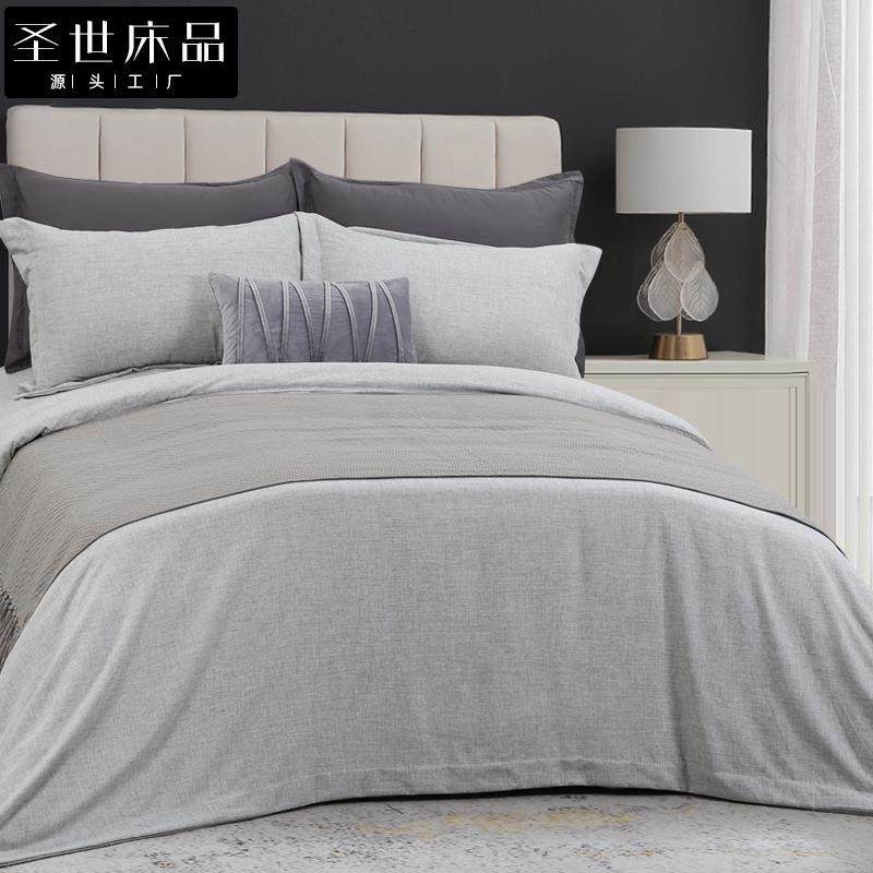 极简轻奢现代床品样板房间软装家具展厅摆场高档床品可多件套,3C数码配件,USB灯,淘宝优惠券,粉丝福利购,淘宝优惠卷