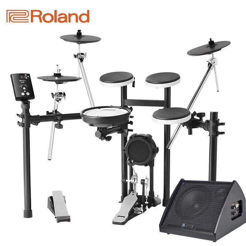 罗兰(Roland)电子鼓TD-E1 成人儿童练习 便携电架子鼓套装+卓乐