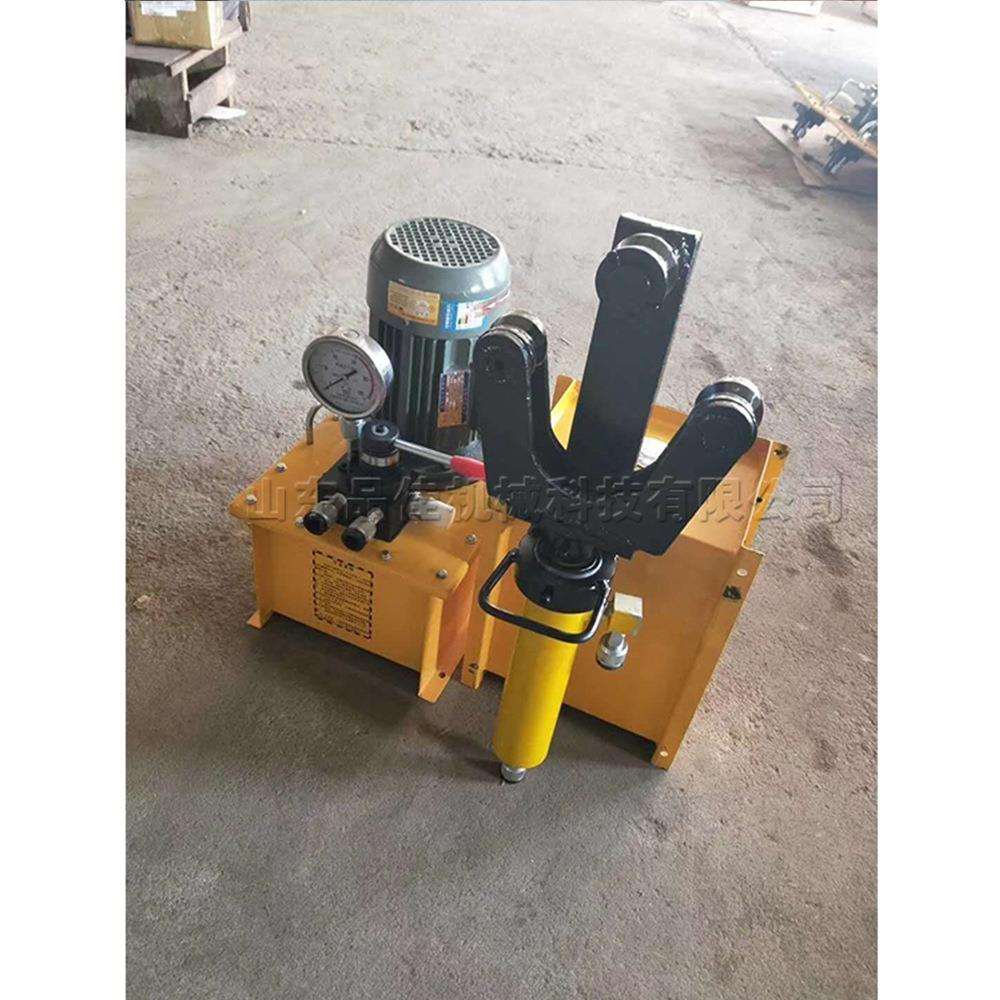 手提式钢筋弯曲机 浇筑钢筋调直弯曲器 小型高油压系统驱动折弯机