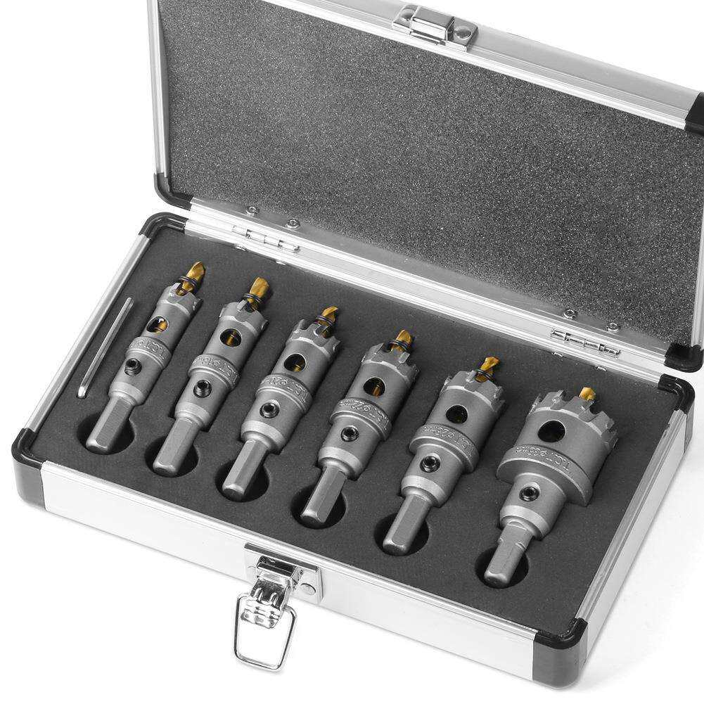 6-10件套尤尼卡开孔器TCT硬质合金扩孔金属厚铁板铝合金扩孔钻头