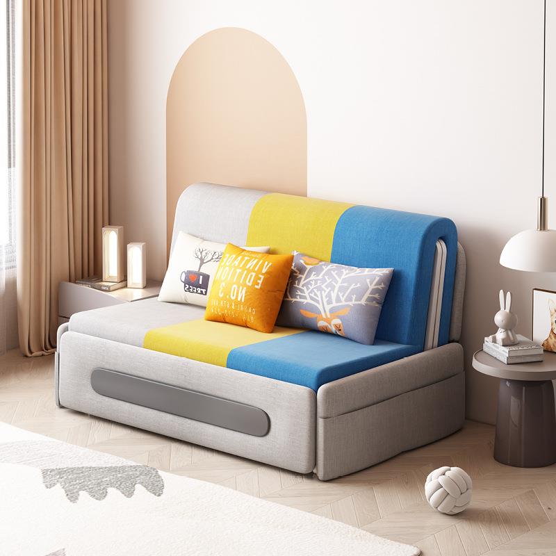 沙发床沙发可折叠客厅储物多功能单人伸缩推拉双人阳台小户型两用