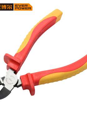艾威博尔 双色柄VDE绝缘100826斜嘴钳 6