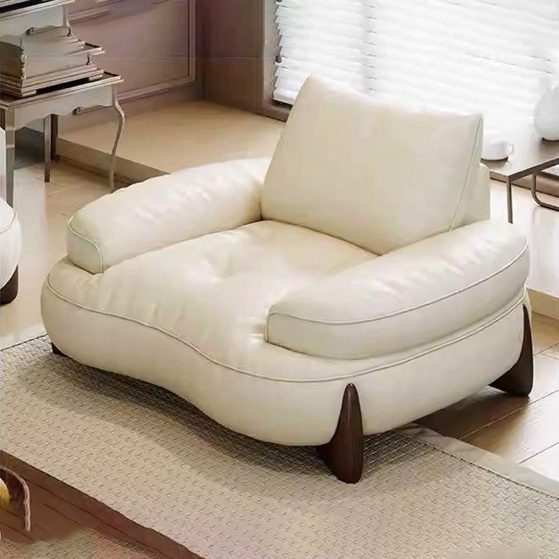 网红极简沙发大小户型客厅新款小户型现代简约白色奶油风
