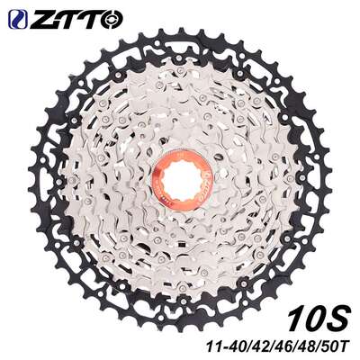 ZTTO新款山地车车飞轮轻量化HG塔基10速齿轮40/42/46/48/50T飞轮