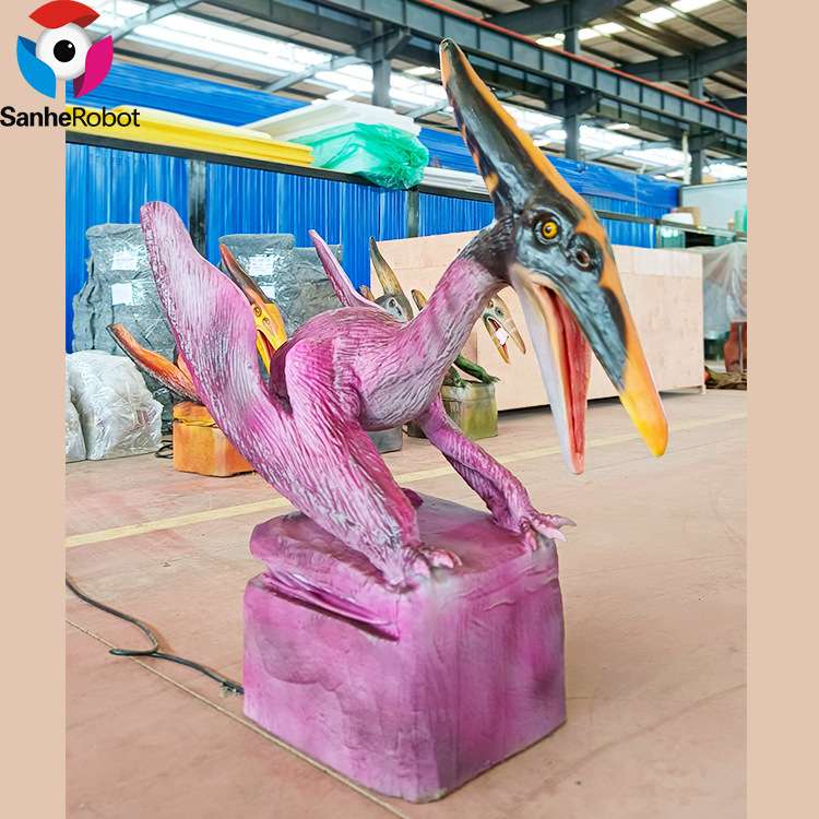 仿真翼龙模型 专业大型仿真恐龙制作厂家 表演互动仿真恐龙制作