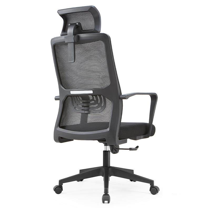 人体工学办公椅子旋转升降职员椅网面透气久坐舒适简约办公电脑椅