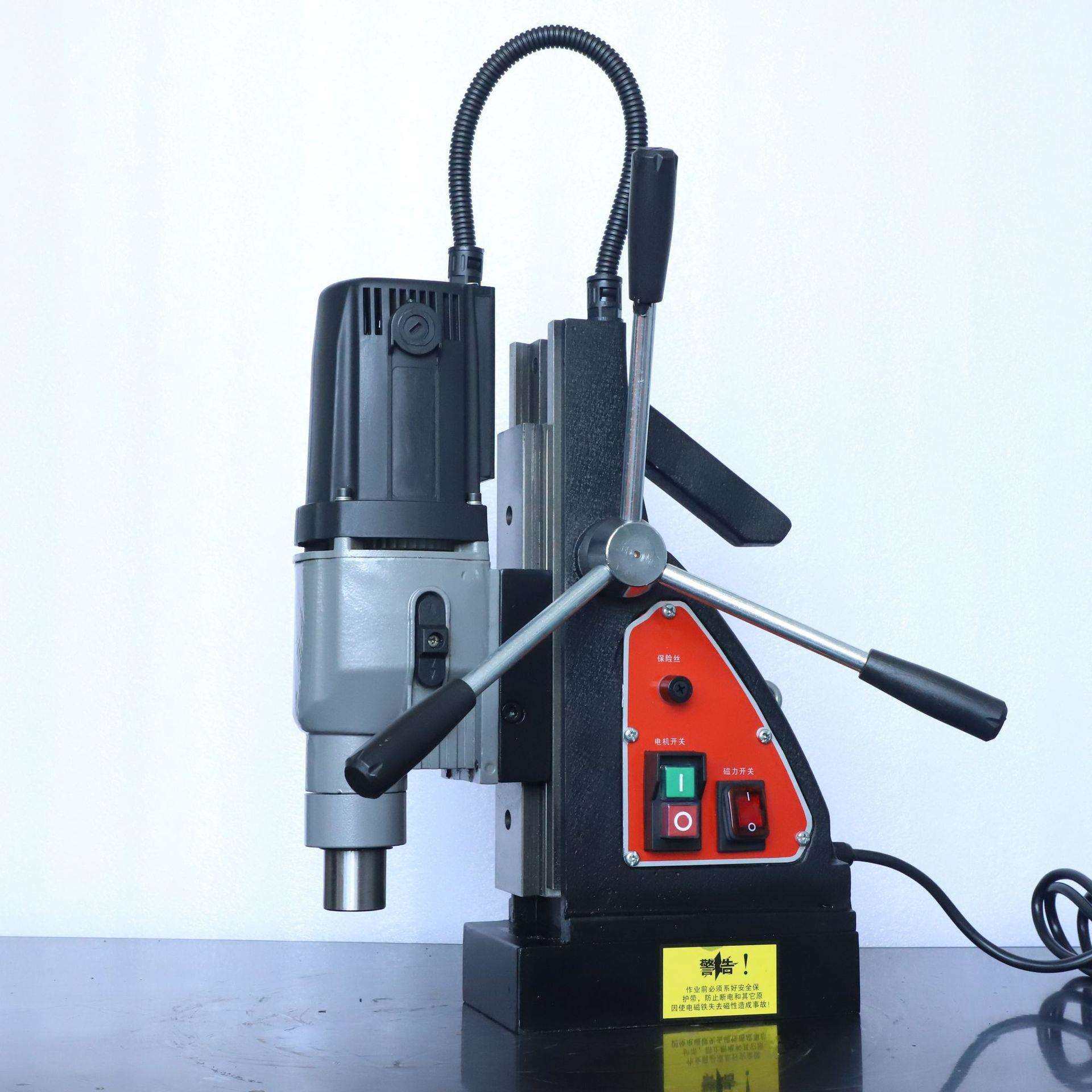 厂家磁座钻J1C-60H磁铁吸力钻空心钻打孔机台转工业级钢板取