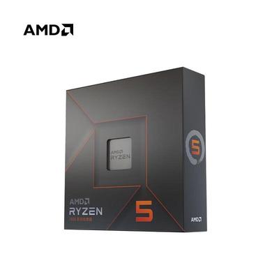 AMD锐龙5 7600X处理器5nm 6核12线程4.7GHz 105W AM5接口盒装CPU