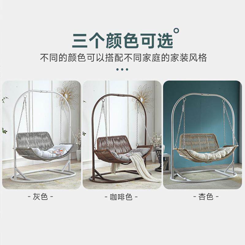 浪漫吊篮藤椅吊椅摇篮吊床阳台秋千摇摇椅室内懒人坐躺椅户外成人