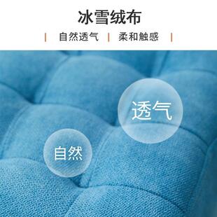 实木小凳子家用时尚圆凳子创意皮凳沙发凳成人软凳矮凳小板凳皮墩