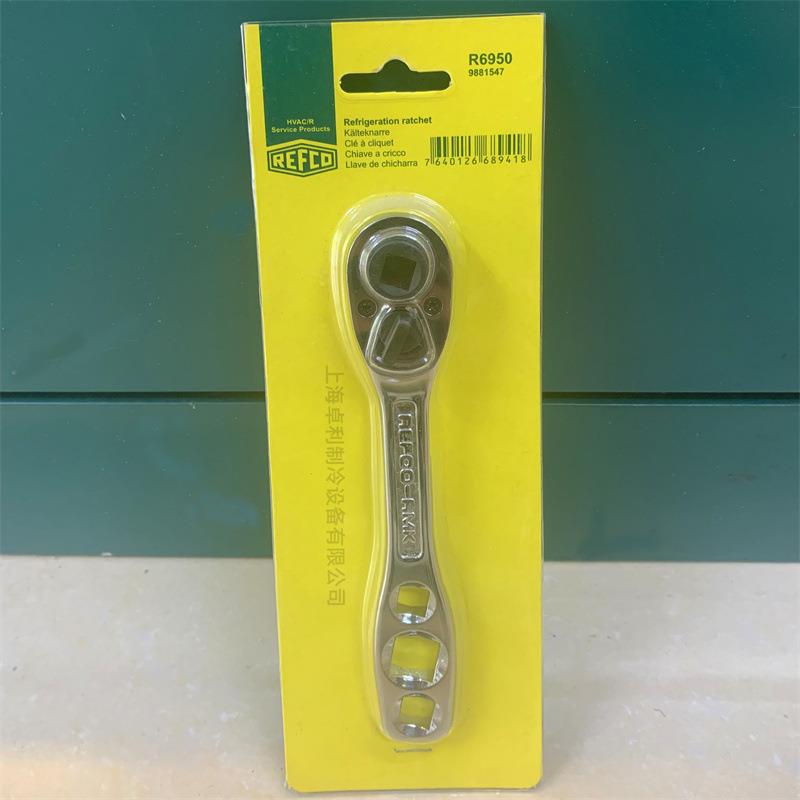 瑞士威科REFCO 棘轮扳手R6950货号:9881547 60齿细齿锁定手动工具