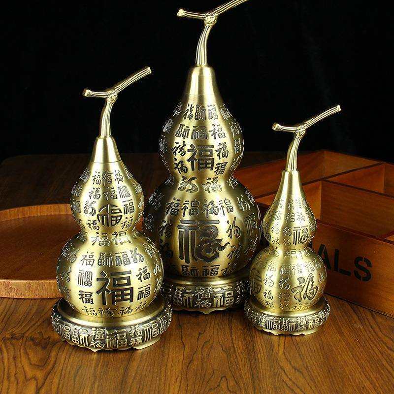 纯铜百福葫芦摆件办公室家居桌面大号纯铜金属铜器福字金属工艺品,鲜花速递/花卉仿真/绿植园艺,割草机/草坪机,淘宝优惠券,粉丝福利购,淘宝优惠卷