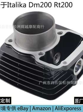 适用Italika DM200 RT200 CG198气缸活塞套件 67MM 发动机配件