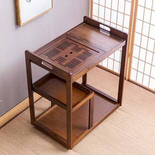 茶车移动茶台家用小茶台简约茶水柜茶盘套装一体客厅茶桌泡茶车厂