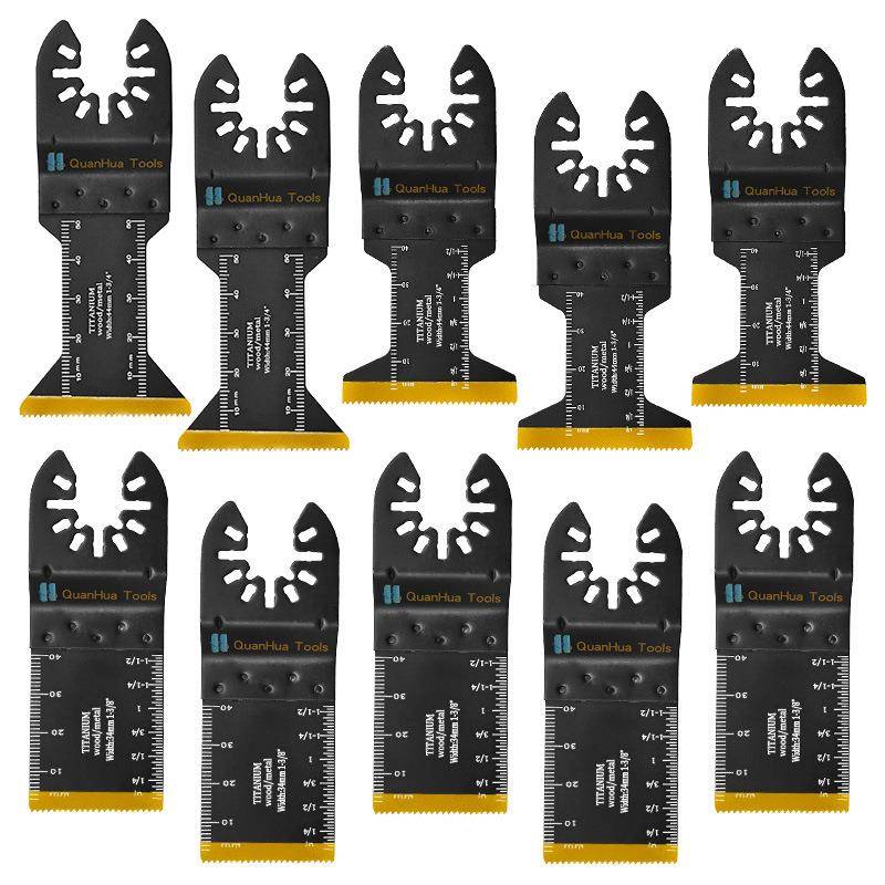 10PC混合万用宝锯片套装万用宝摆动锯片工具附件