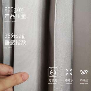 新款渐变色折叠浴帘防水防霉洗澡间干湿分离卫生间隔断帘浴室挂帘