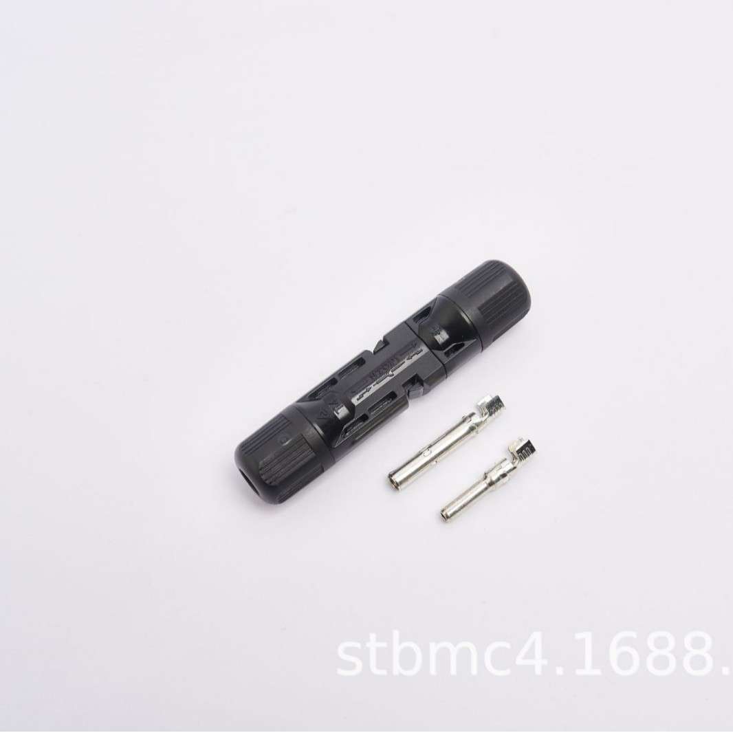 1000套 价 mc4光伏连接器防水mc4接头公母插头太阳能光伏板