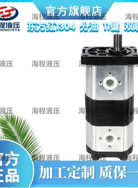 厂家直销2CBN-F3/F3-B系列东方红1304分油11键双联泵定量液压泵