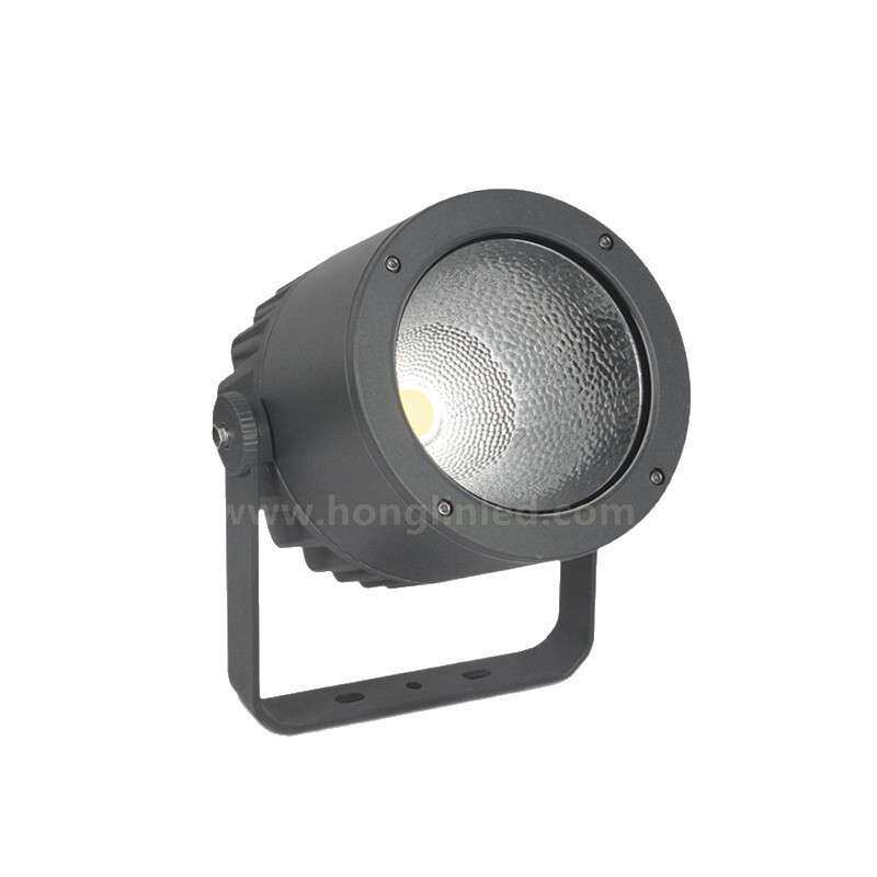 户外亮化照明LED投光灯50WCOB暖光白光桥梁高楼公园草坪照树灯