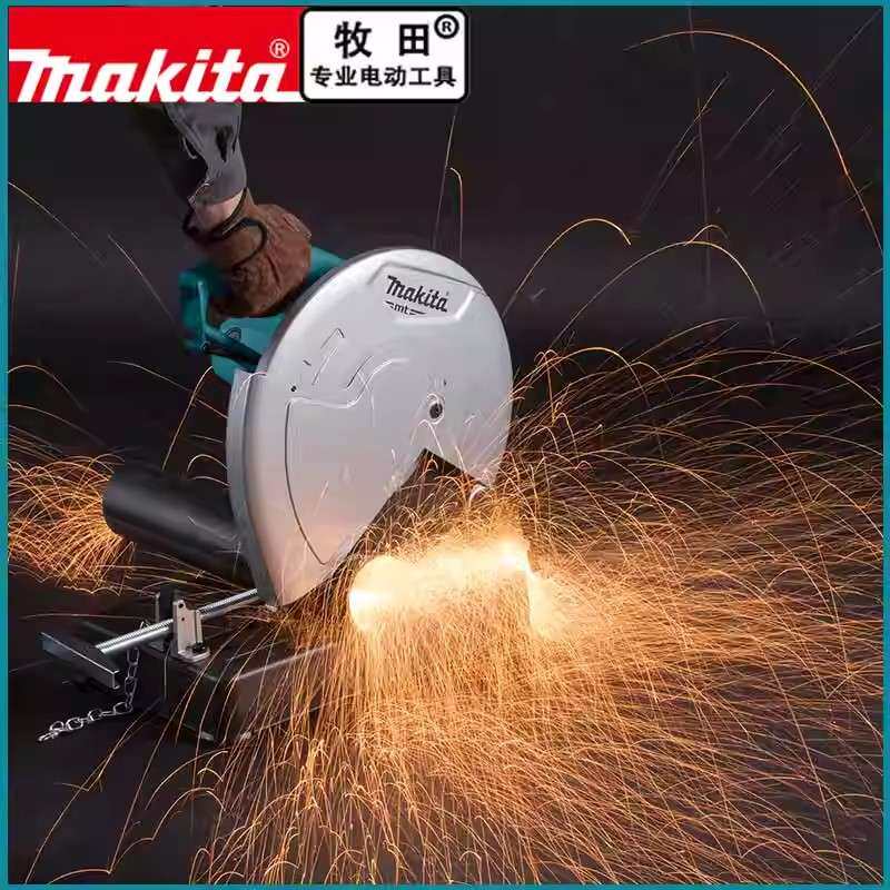 Makita牧田大功率切割机M2401B型材金属方管不锈钢45度钢材机