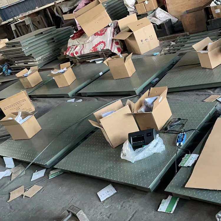 英文地磅0-3吨跨境出口平台秤1500kg英文显示器外贸出口型地磅秤