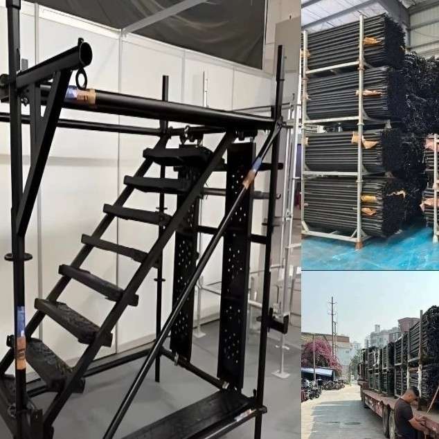 横杆促销展示摊位移动摆摊货架雷亚架创意集市盘扣架线阵音响大屏