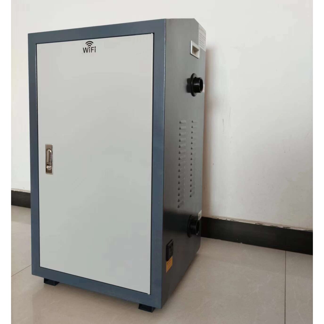 匠奥30KW智能电锅炉常压运行供暖300平地暖暖气片风机散热器