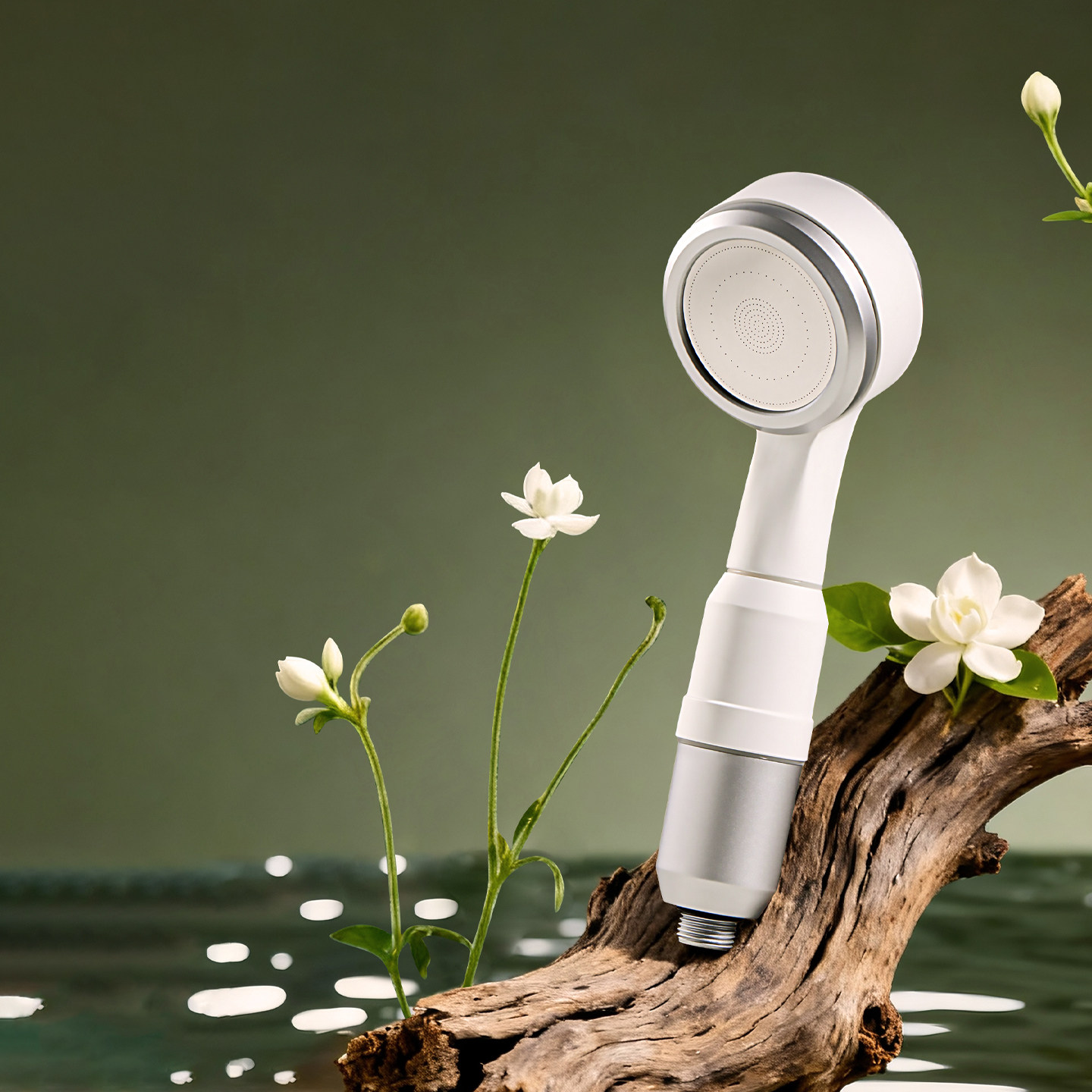 Jioon韩国进口精油美肤花洒喷头除氯过滤器抑菌养肤护肤增压淋浴