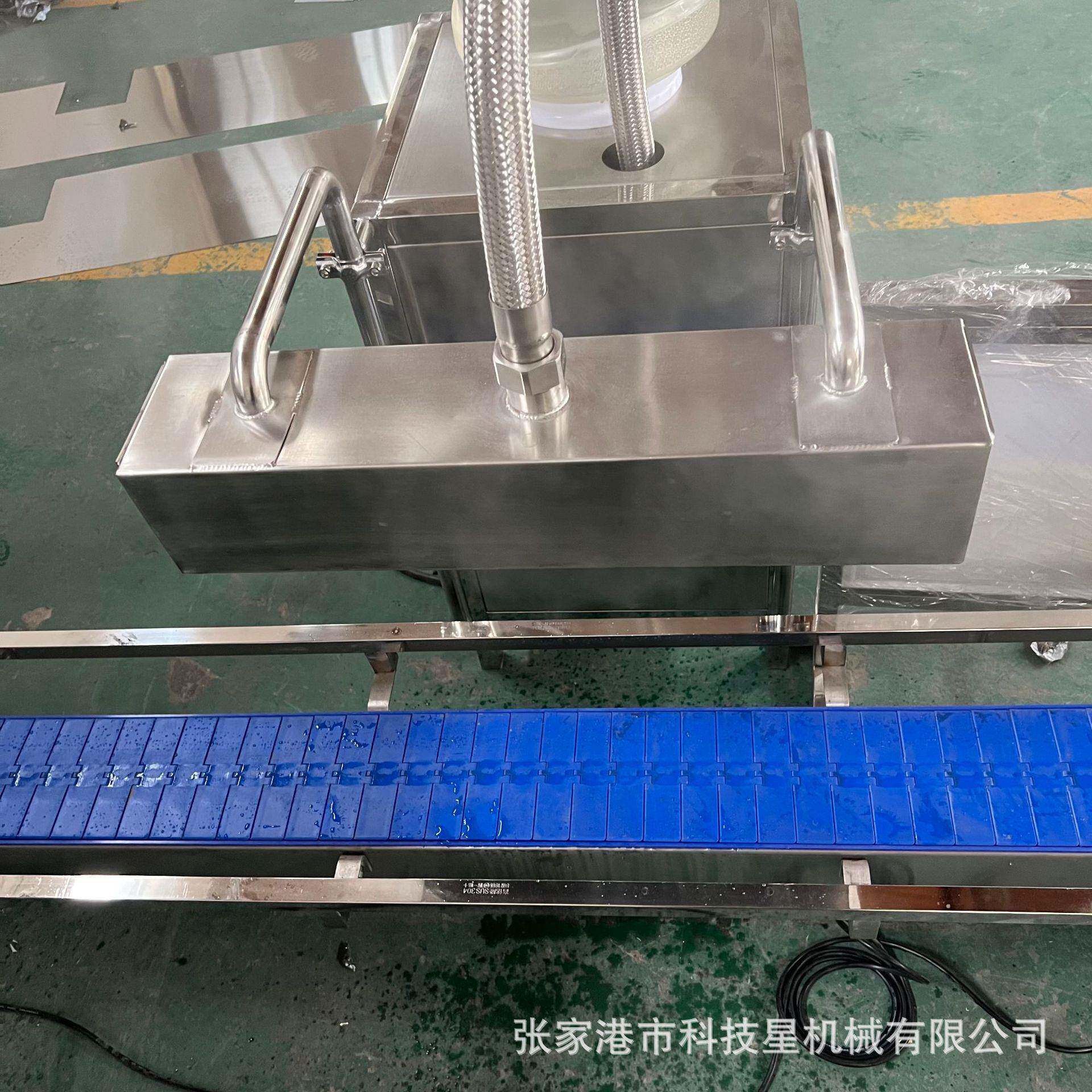 自动五加仑桶装水热收缩膜机灯检蒸汽封口机热收缩蒸汽封口机