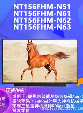 NT156FHM-N51 NT156FHM-N61 NT156FHM-N62\ N62高清显示屏幕