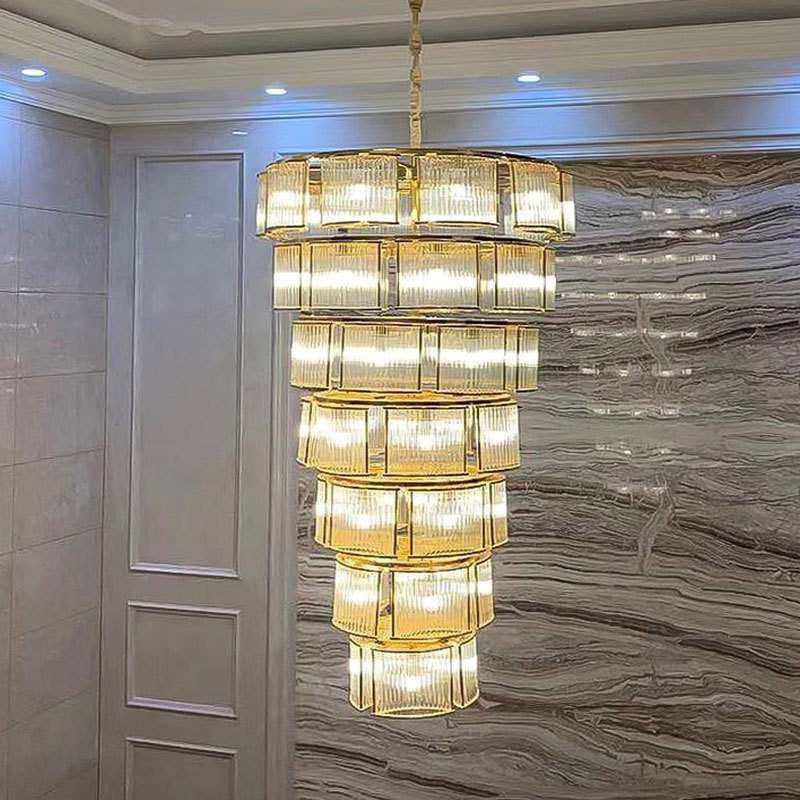 复式楼大吊灯别墅客厅中空简约楼中楼跃层长水晶旋转楼梯灯轻奢风,玩具/童车/益智/积木/模型,遥控车升级件/零配件,淘宝优惠券,粉丝福利购,淘宝优惠卷