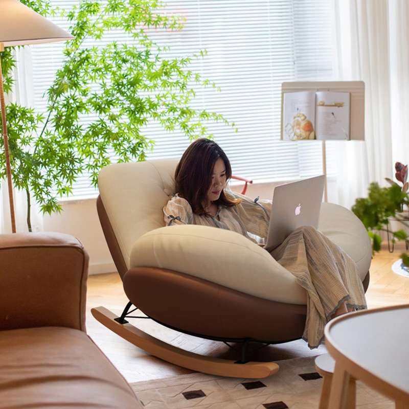 蛋壳摇摇椅大人躺椅阳台家用单人休闲椅客厅轻奢逍遥椅懒人沙发椅,玩具/童车/益智/积木/模型,遥控车升级件/零配件,淘宝优惠券,粉丝福利购,淘宝优惠卷