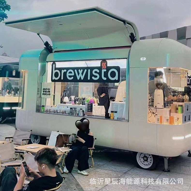移动餐车流动摆摊车售卖车商业广场美食广场夜市奶茶酒吧餐饮车