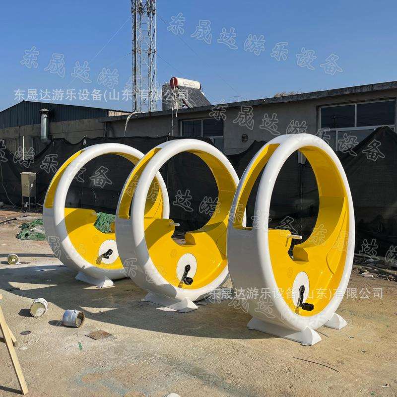 不锈钢脚踏发光喷泉单车游乐场小区室外广场儿童公园互动游乐设施