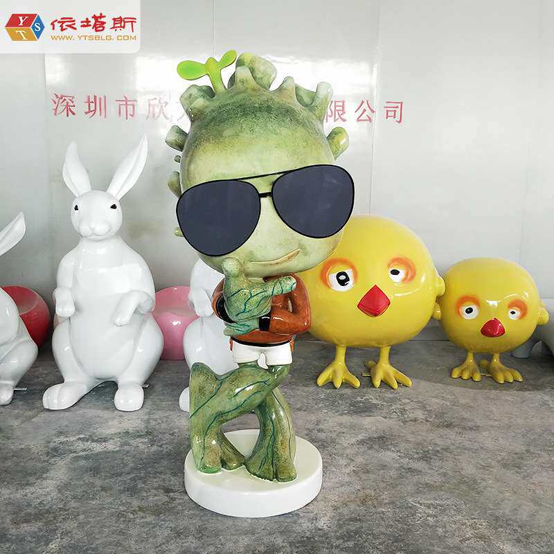 依塔斯玻璃钢创意树人雕塑公园影院商超广场中心摆件源头厂家景观