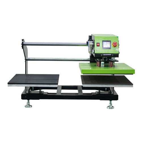 50 *60 double station pneumatic garment hot stamping machine