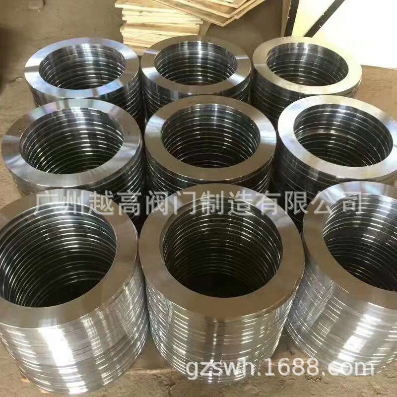 304不锈钢法兰片PN10不锈钢平焊法兰盘焊接法兰DN25 50 65 80 100