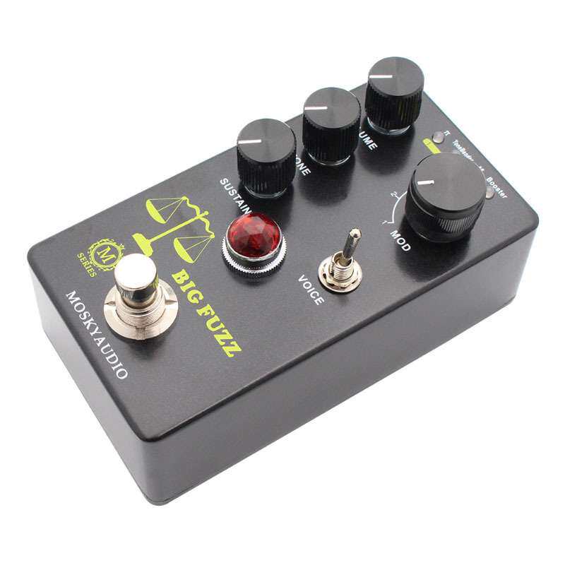 MOSKYAUDIO 电吉他单块效果器BIG FUZZ 法磁效果器 失真法兹 法滋