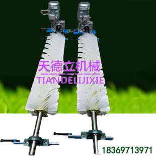 供应XQ-I型电动滚刷清扫器 旋转刷800mm输送带清扫器 厂家