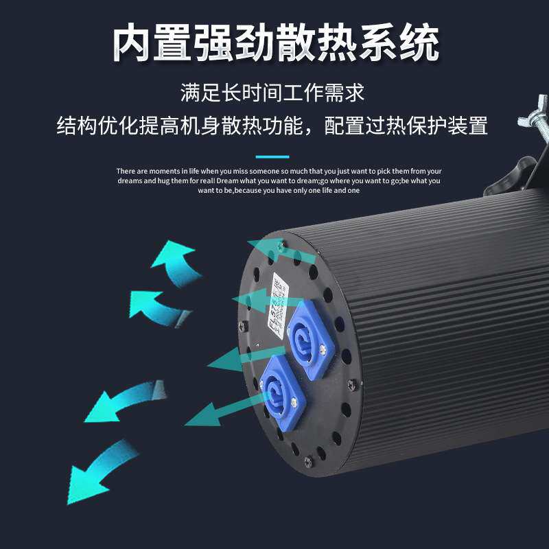 展览会LED灯车展灯具桁架广告补光舞台照明575大功率高亮