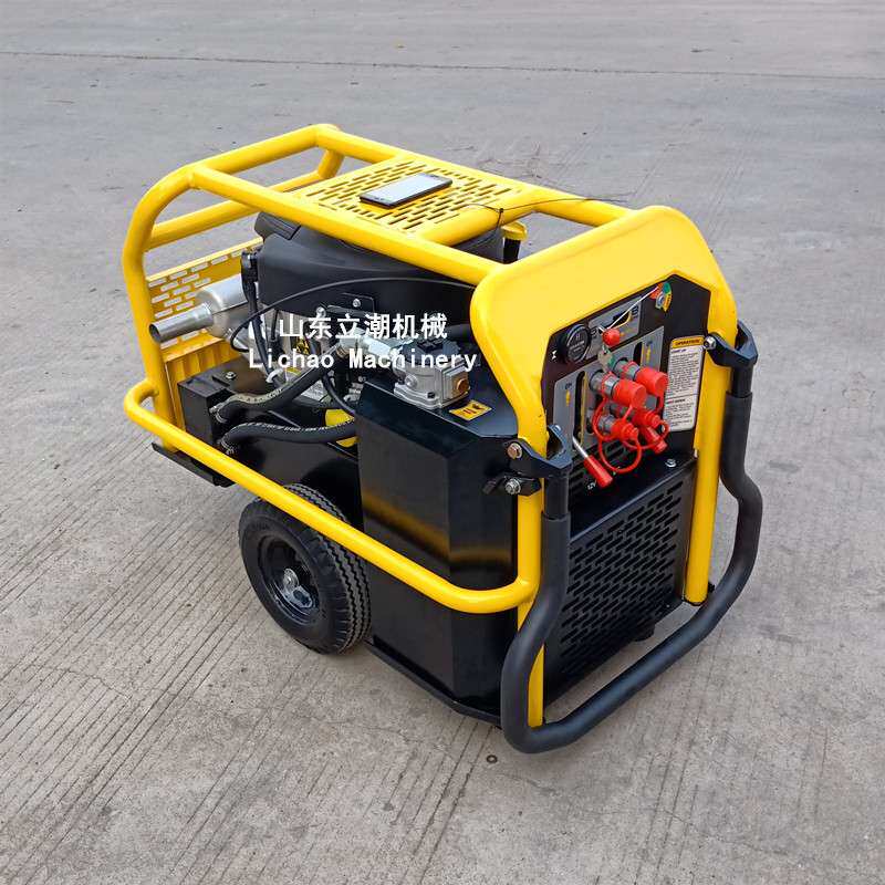 双回路35-80型液压动力站 配渣浆泵破碎镐 供野外作业应急防汛用