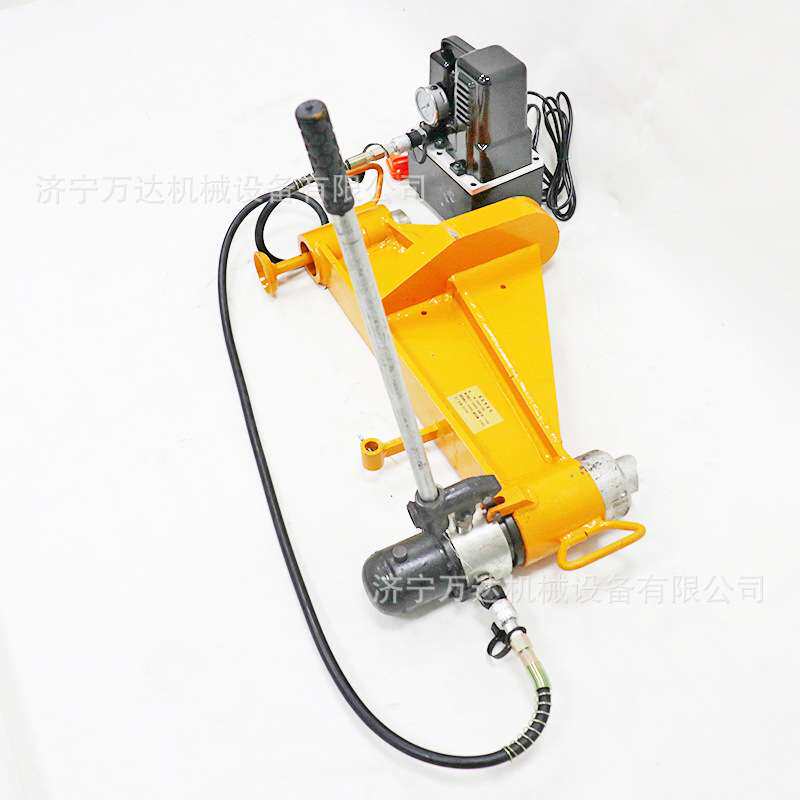 钢轨液压电动弯轨机 KWPY-600便携式液压直轨器水平单钩弯直机