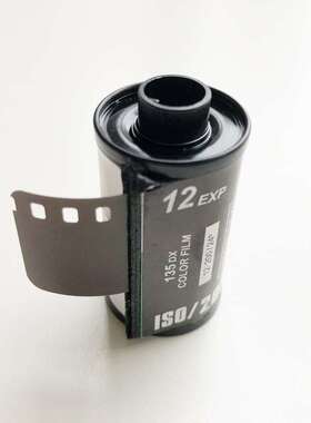 12张EXP傻瓜相机胶片135胶卷35mm底片400度ISO200彩色负片日期新