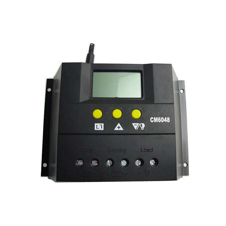 48V60A太阳能发电系统控制器大功率屋顶温度传感太阳能充电控制器
