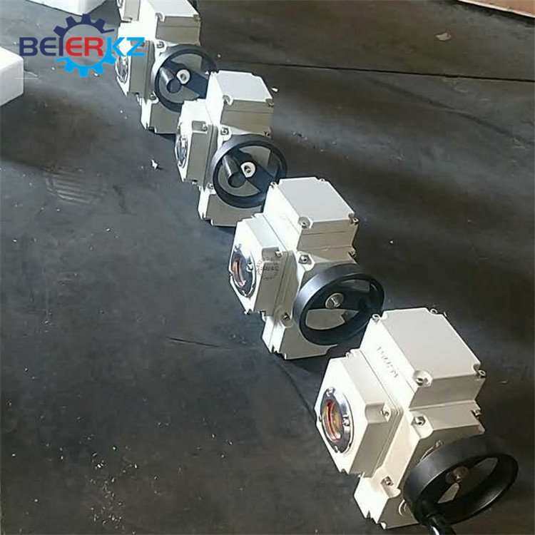 贝尔 精小型带手轮电动执行器400NM开关控制生产厂家