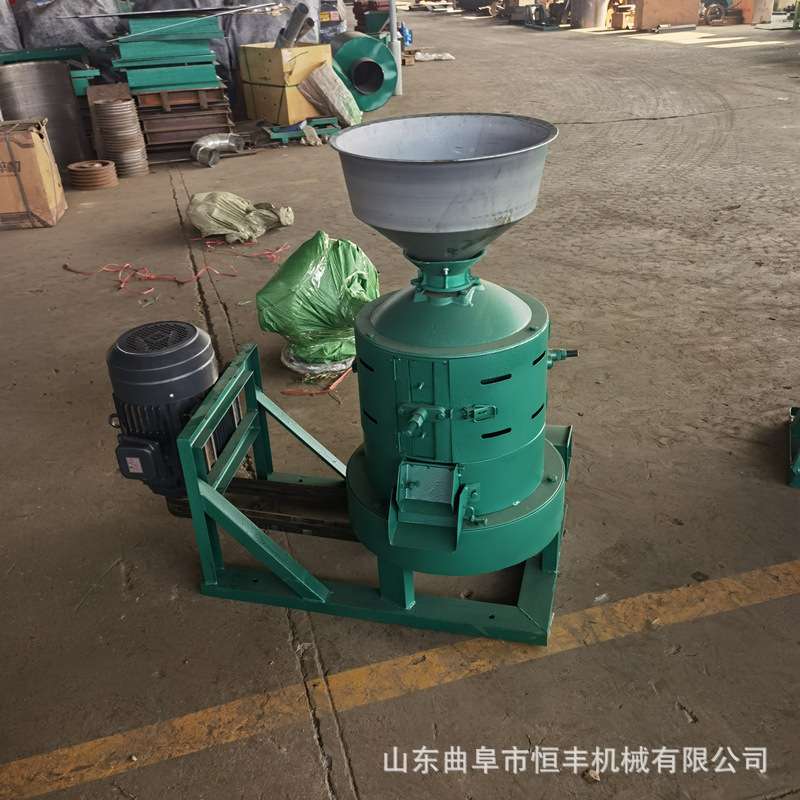 砂辊稻谷脱壳碾米机 谷物玉米脱皮制糁机 大米谷子黄豆荞麦脱皮机