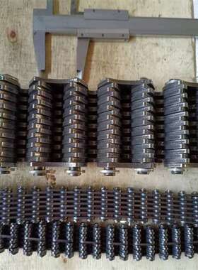 齿形链条CL20-357W-88节节距31.75毫米链宽57外导88节静音链条