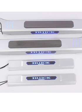 适用15-23款GL8 652T门槛条 25S铝合金迎宾踏板LED带灯换件改装