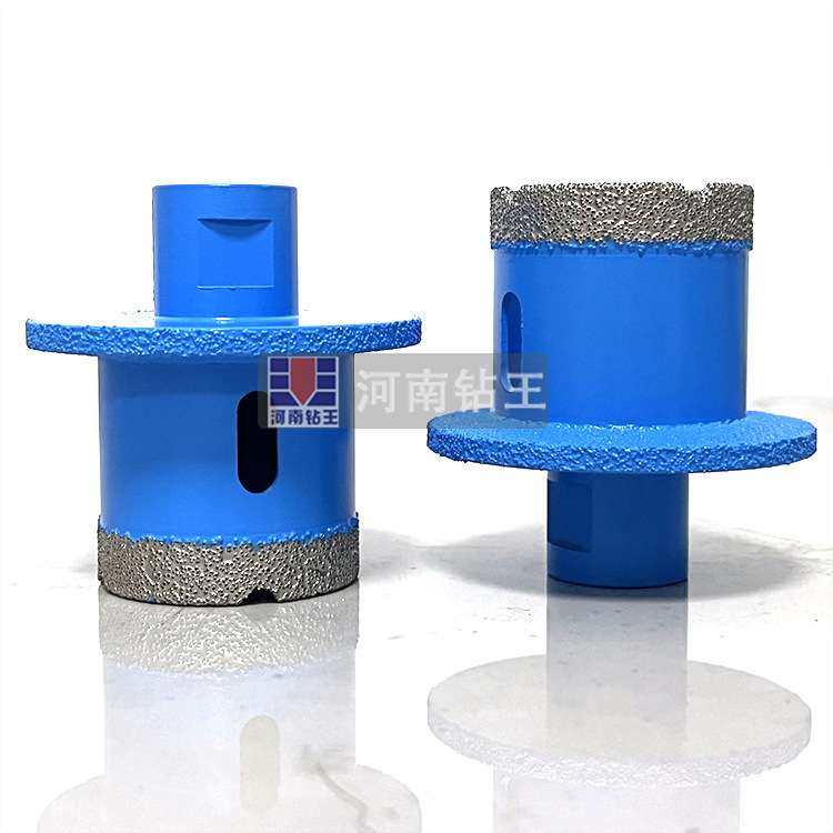 台盆开孔器陶瓷砖脸盆金刚石双层打孔钻头下水管水槽大理石材钻孔