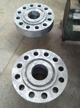 HG20615合金钢A182F11高压对焊法兰4寸 CLASS2500 高径对焊法兰RJ